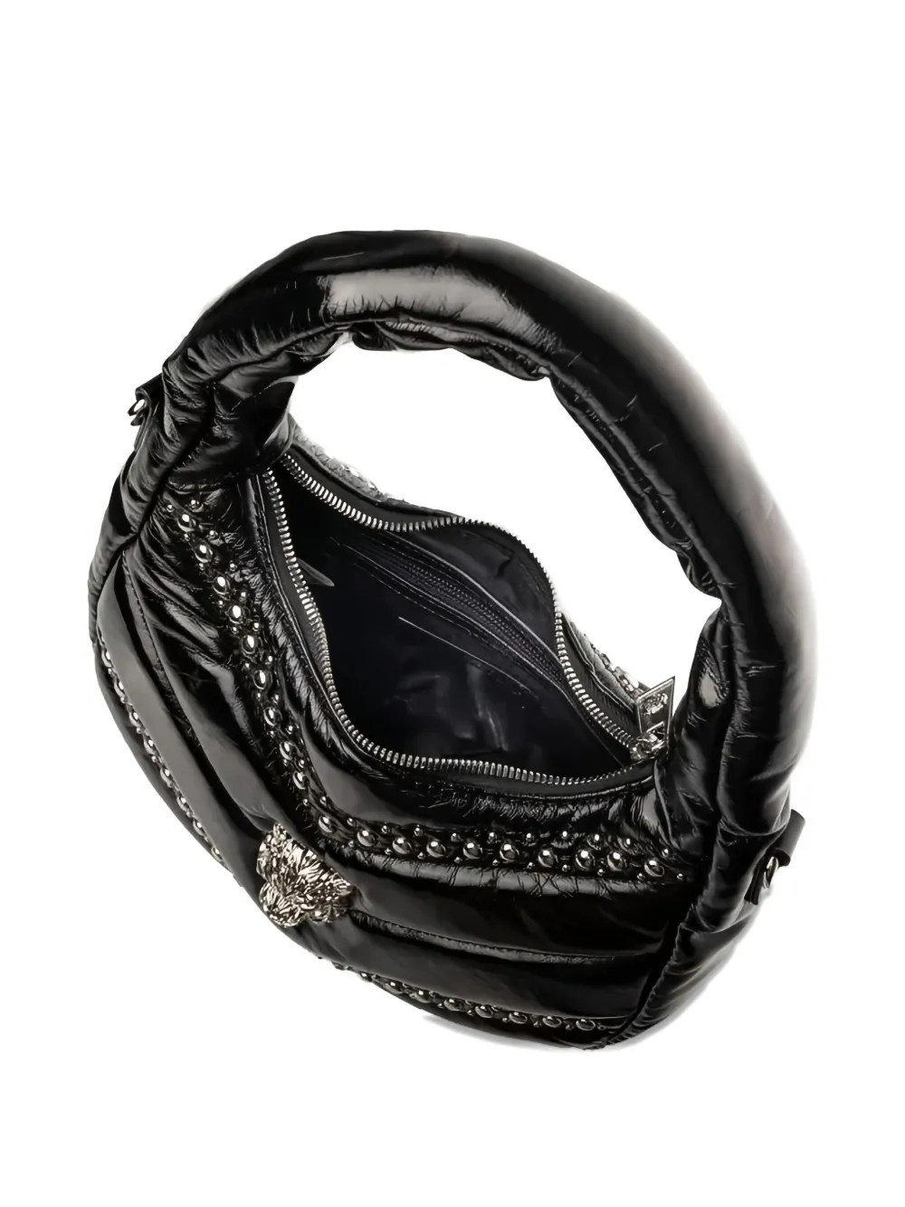 Plein Sport Cady gewatteerde schoudertas Zwart