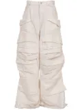Natasha Zinko NZ Space wide-leg jeans - White