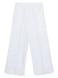 Marni Kids cotton trousers - White