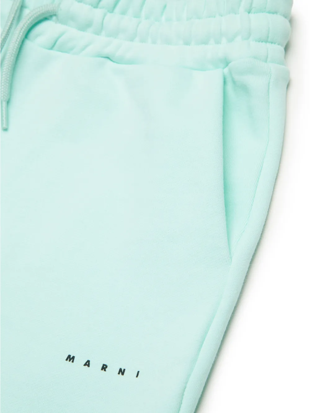 Marni Kids Trainingsbroek met logoprint Groen
