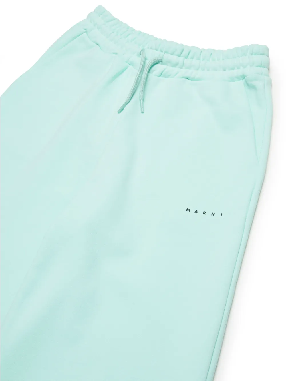 Marni Kids Trainingsbroek met logoprint Groen