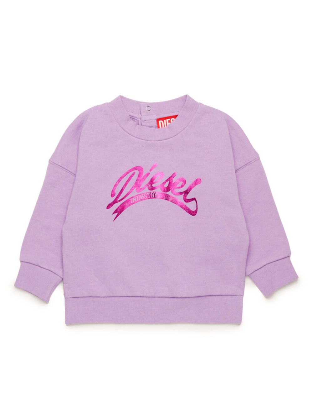 Diesel Kids Sflowerb sweatshirt - Purple