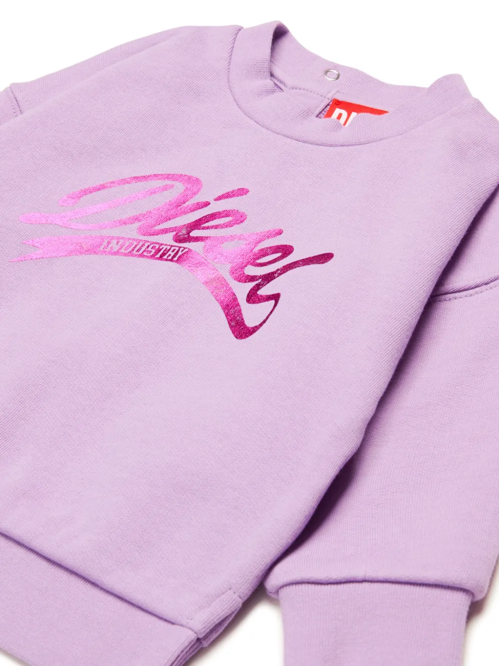 Diesel Kids Sflowerb sweater Paars