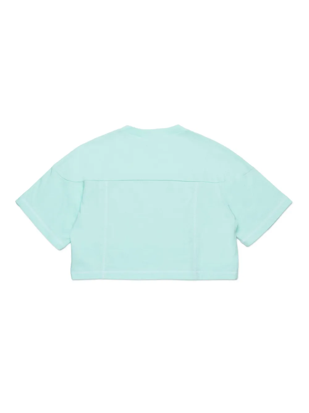 Marni Kids T-shirt met logoprint - Groen