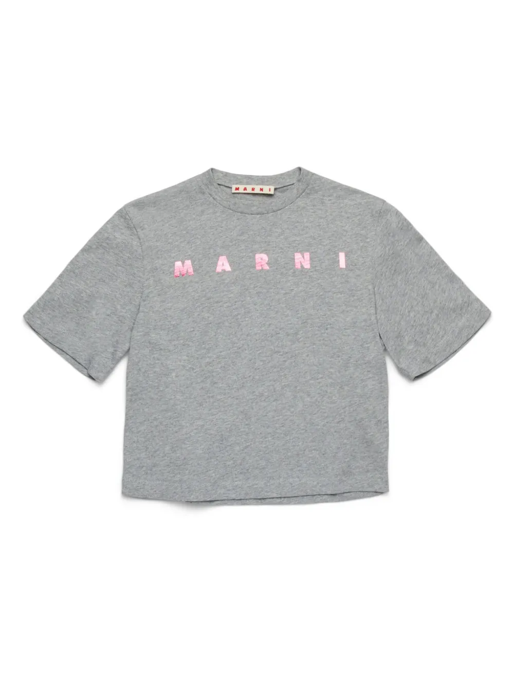 Marni Kids ロゴ Tシャツ - グレー Marni Kids ロゴ Tシャツ - グレー