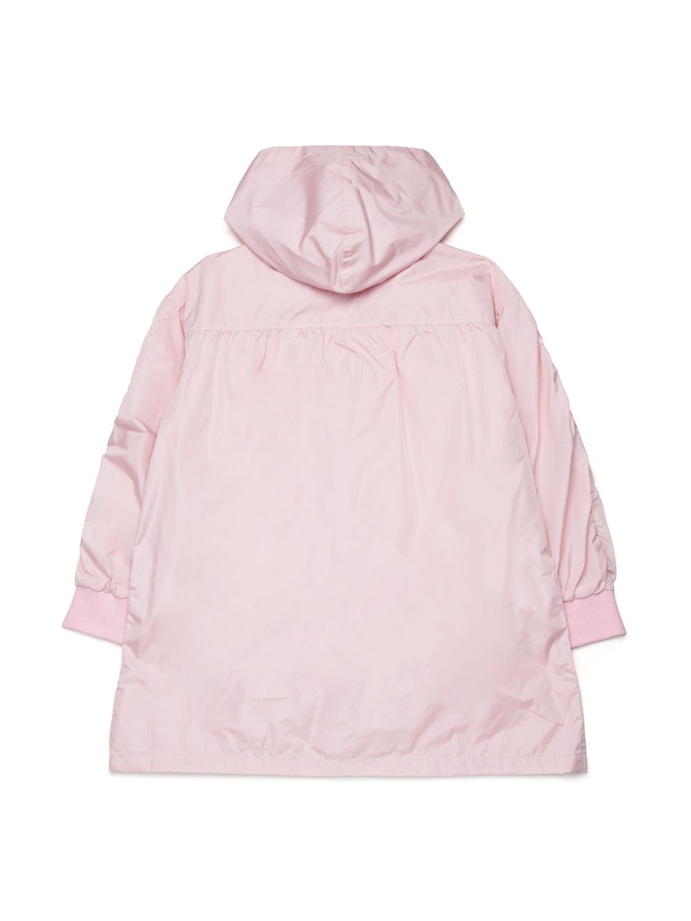 Marni Kids logo-print hooded jacket - Roze