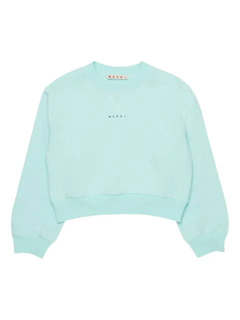 Marni Kids cropped sweatshirt