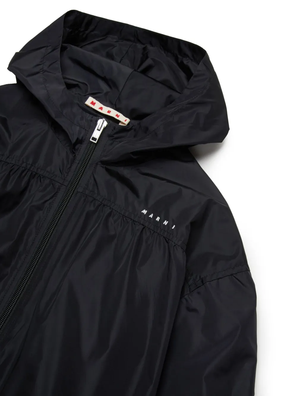 Marni Kids Jas met logoprint Zwart