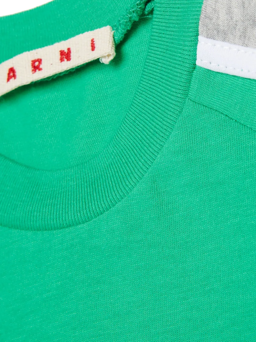 Marni Kids Katoenen T-shirt Groen