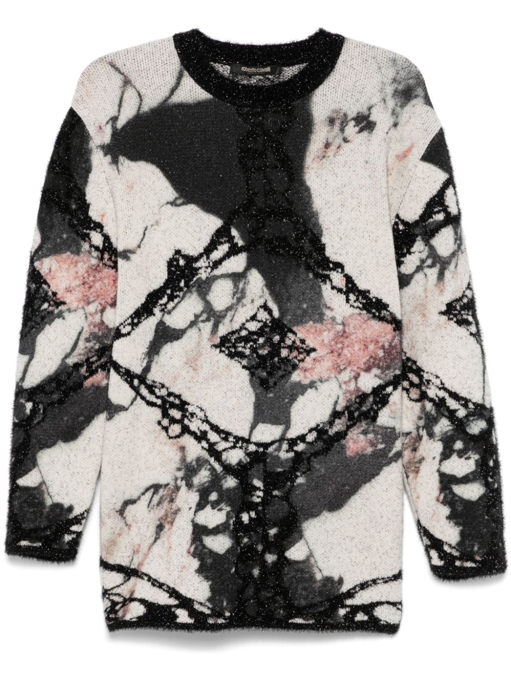 abstract-pattern sweater