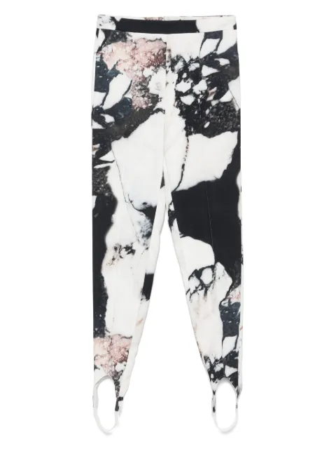Roberto Cavalli pantalones con estampado jaspeado