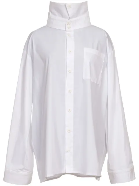 Natasha Zinko stand-up collar shirt