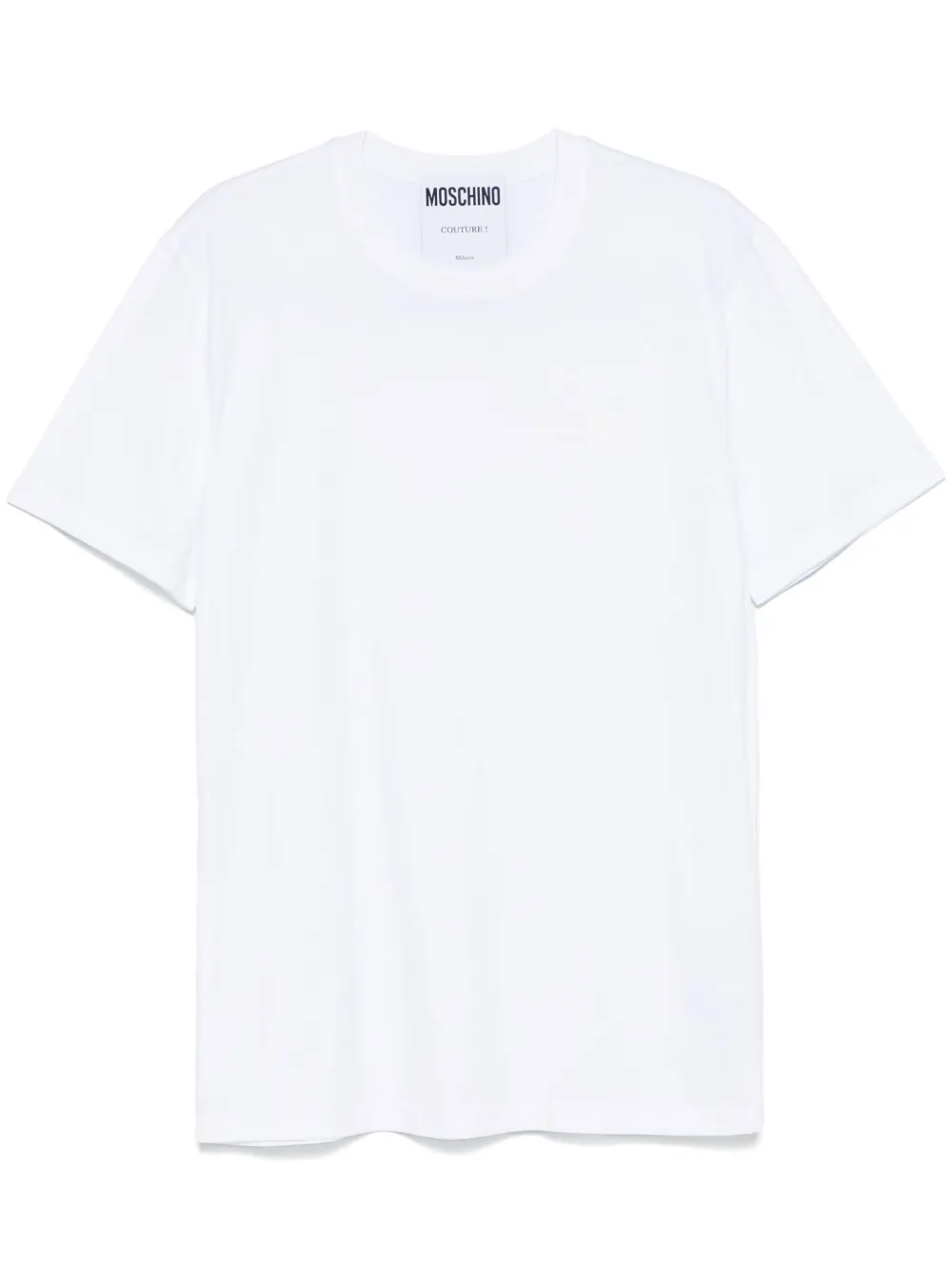Moschino playera con logo en relieve | blanco | Image 1