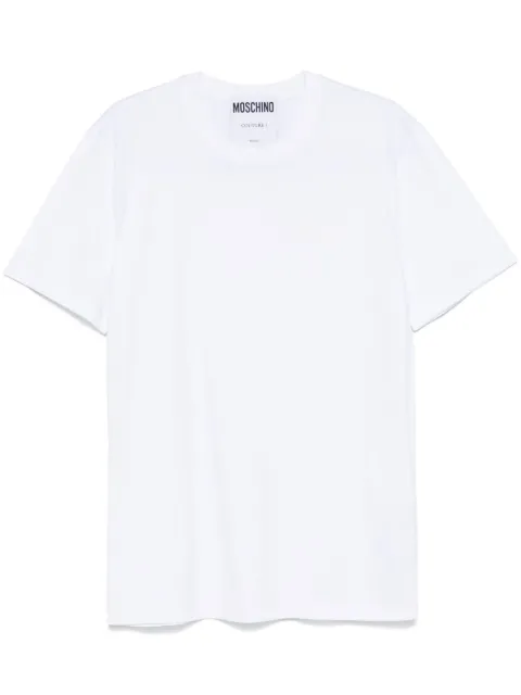 Moschino raised-logo T-shirt 