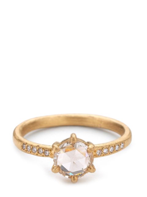 Yasuko Azuma  18kt yellow gold Désirée diamond ring