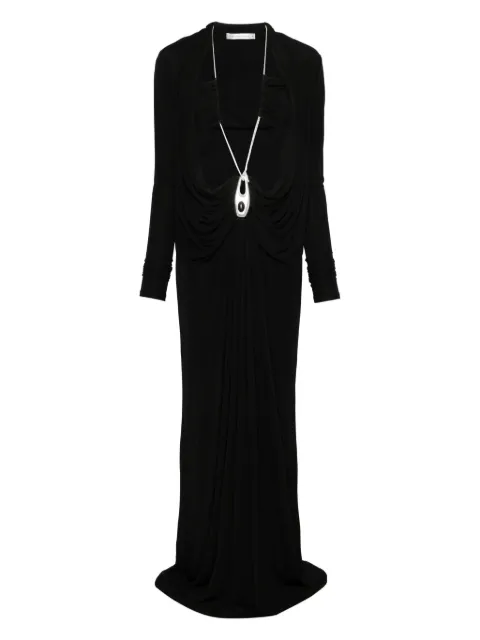 Christopher Esber draped jersey maxi dress