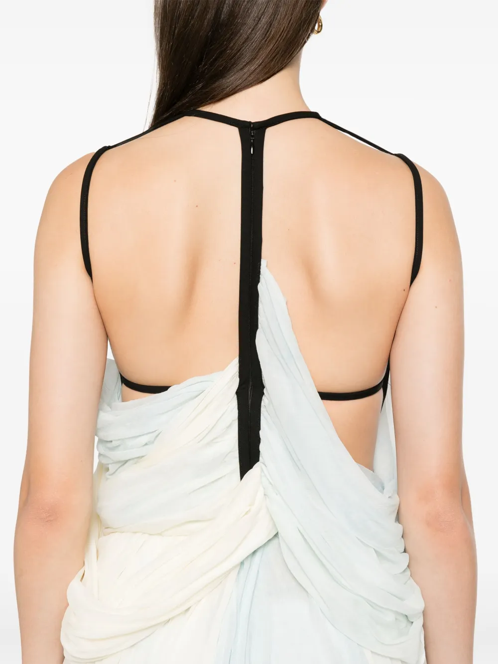 Shop Christopher Esber Cut-out Midi Dress