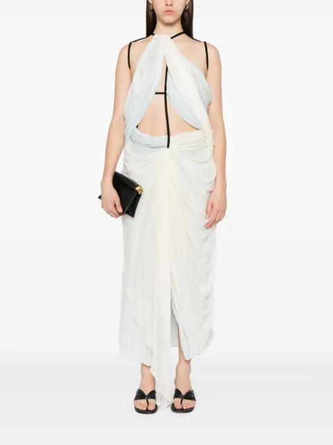 Christopher Esber cut-out midi dress