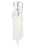 Christopher Esber cut-out midi dress - White