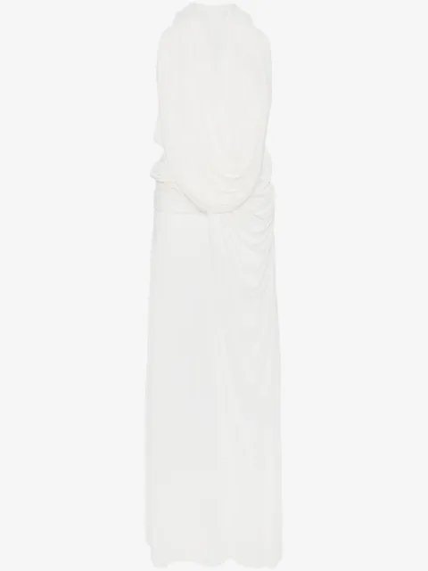 Christopher Esber ripple draped maxi dress 