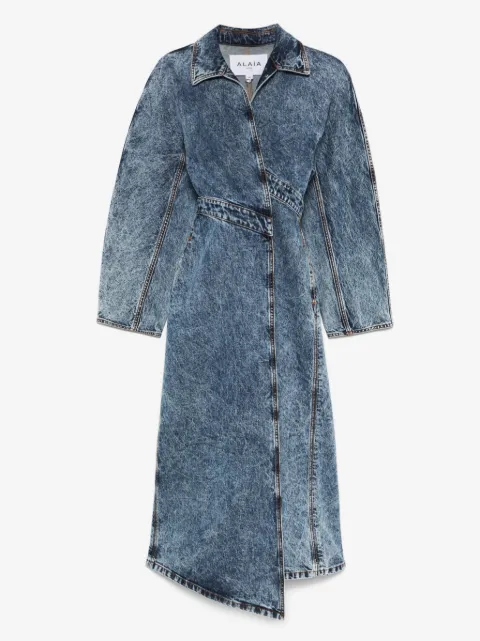 Alaïa Spiral trench coat