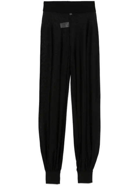 Alaïa pantalones tejidos estilo balloon