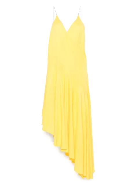 Alaïa asymmetric jersey maxi dress