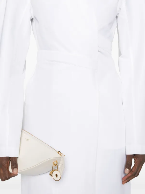 【送料&関税込】Alaia AlaAa Wrap Dress ALAIA Sleeveless Denim Wrap Dress | Neiman Marcus