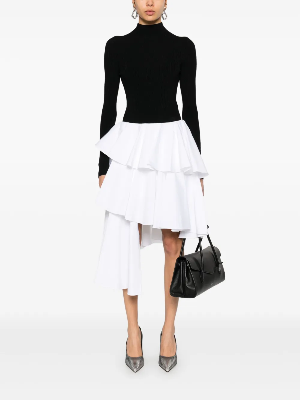Alaïa falda corta con diseño asimétrico | Faldas asimétricas y drapeadas | Image 2