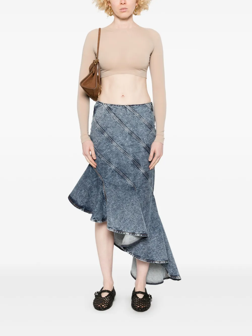 Alaïa falda midi Spiral | Faldas asimétricas y drapeadas | Image 2