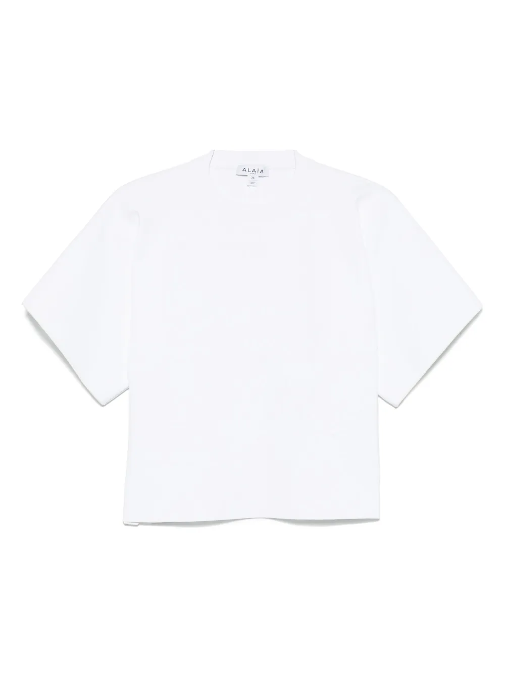 Alaïa open-back T-shirt | White | Image 1