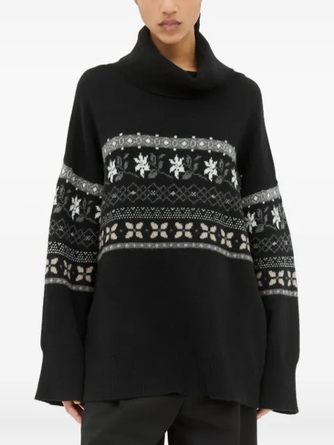 Skall Studio Leonora fair-isle turtleneck sweater