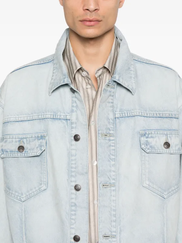 The Row Orson Jacket | Blue | FARFETCH JO