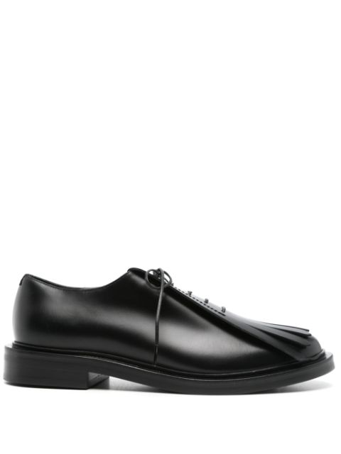 Max Mara leather Oxford shoes Women