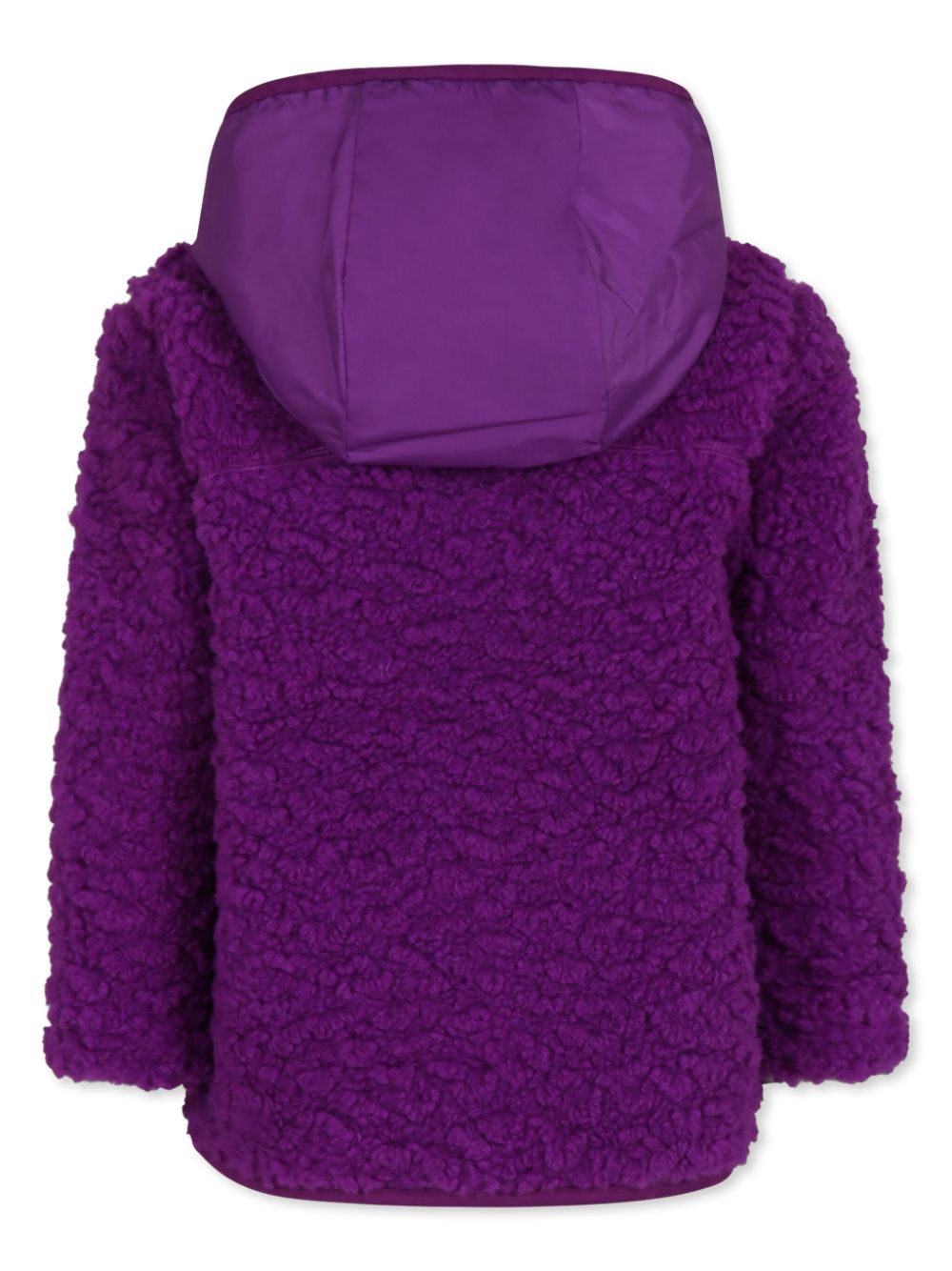 Shop Molo Shearling Jacket In Purple