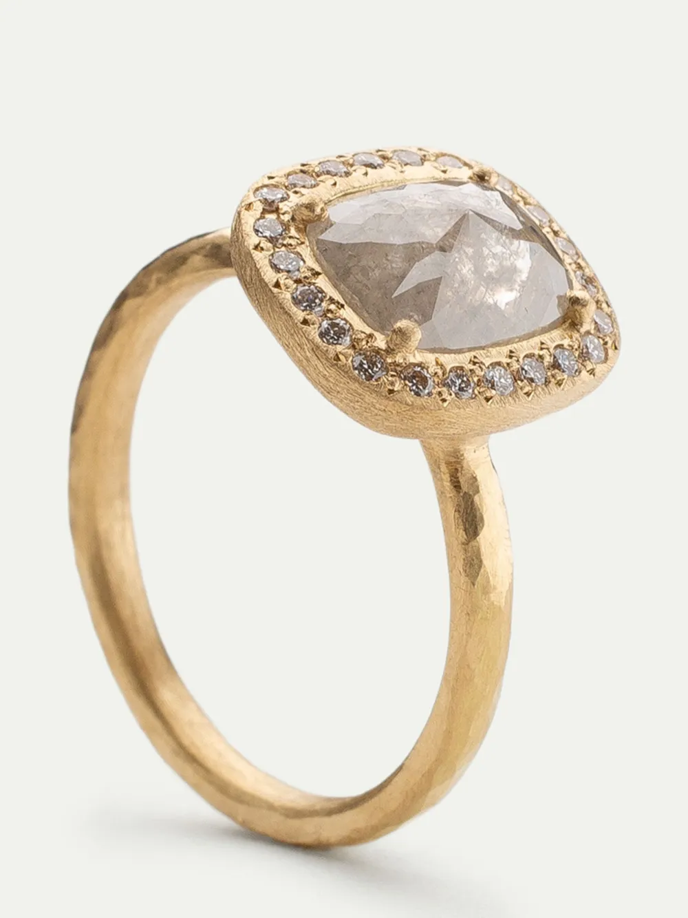 Yasuko Azuma  Anello Darling in oro giallo 18kt con diamanti | Image 2