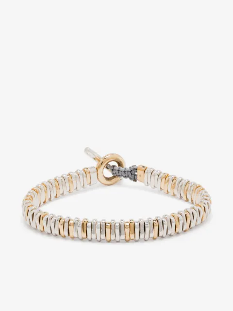 MAOR pulsera Zig en oro amarillo vermeil de 18kt