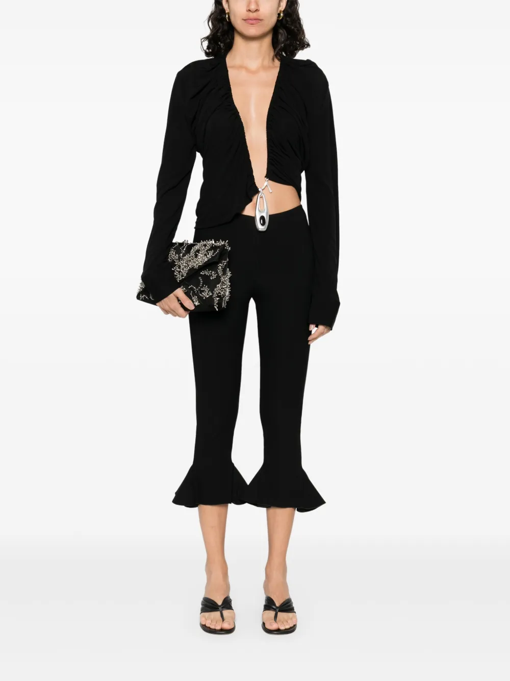 Christopher Esber lavalliere jersey top | T-Shirts & Jersey Shirts | Image 2