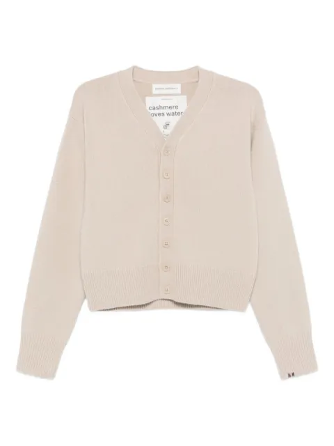 extreme cashmere buttoned cardigan