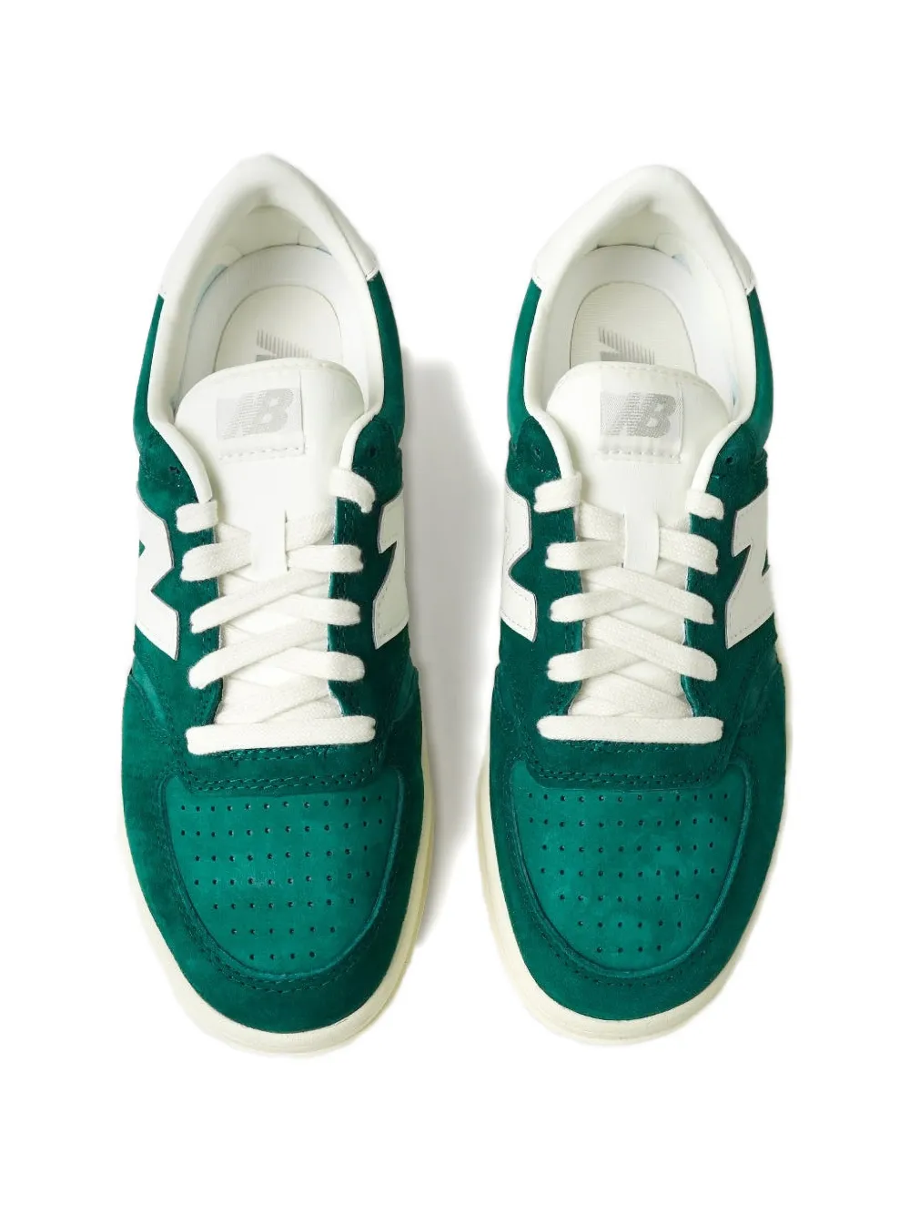 New Balance T500 geperforeerde sneakers Groen