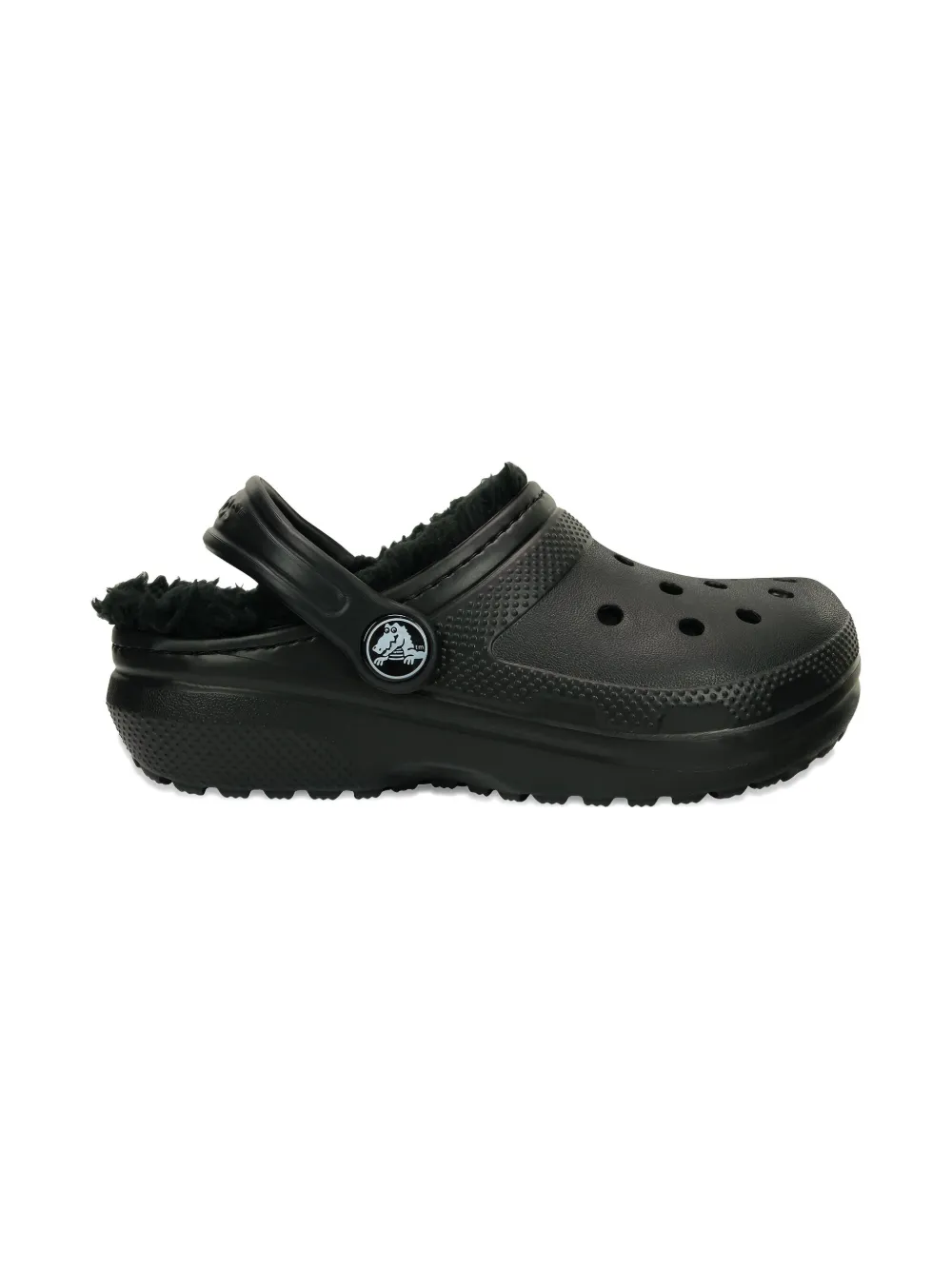 Crocs  Classic Lined clog | Black | Image 1