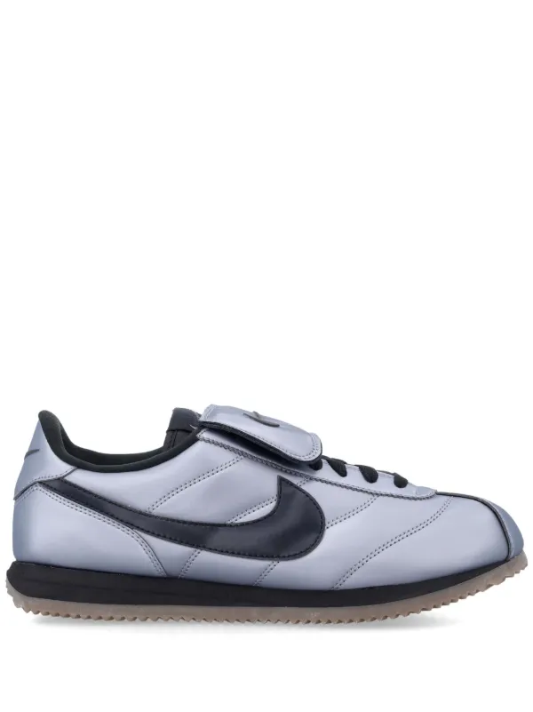 nike cortez leather grey