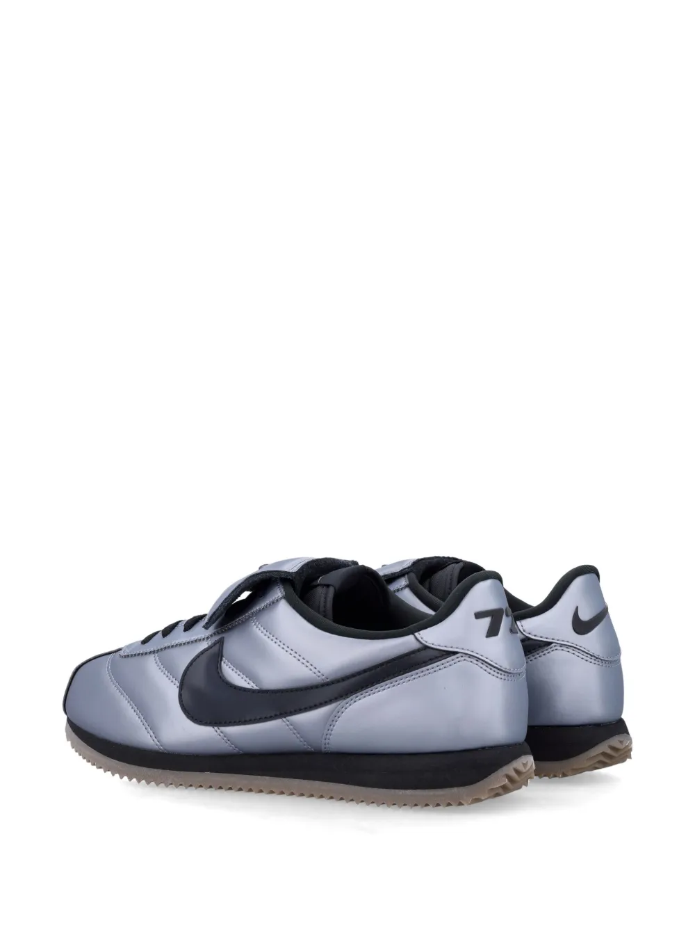 Nike Cortez Leather "Tiempo Pack Metallic Cool Grey" Metallic Cool Grey Black Gum Dark Brown