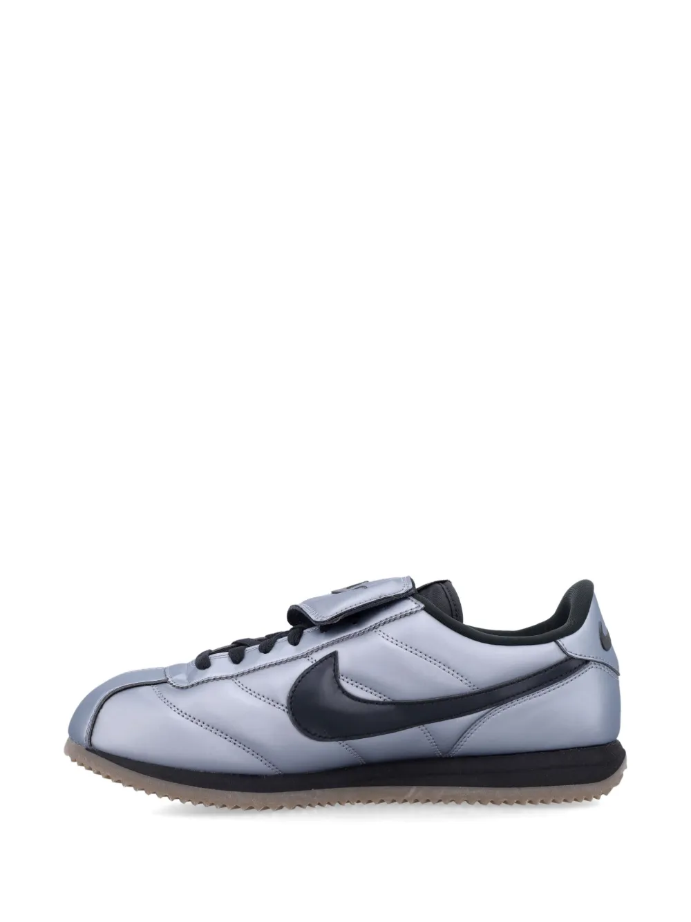 Nike Cortez Leather "Tiempo Pack Metallic Cool Grey" Metallic Cool Grey Black Gum Dark Brown