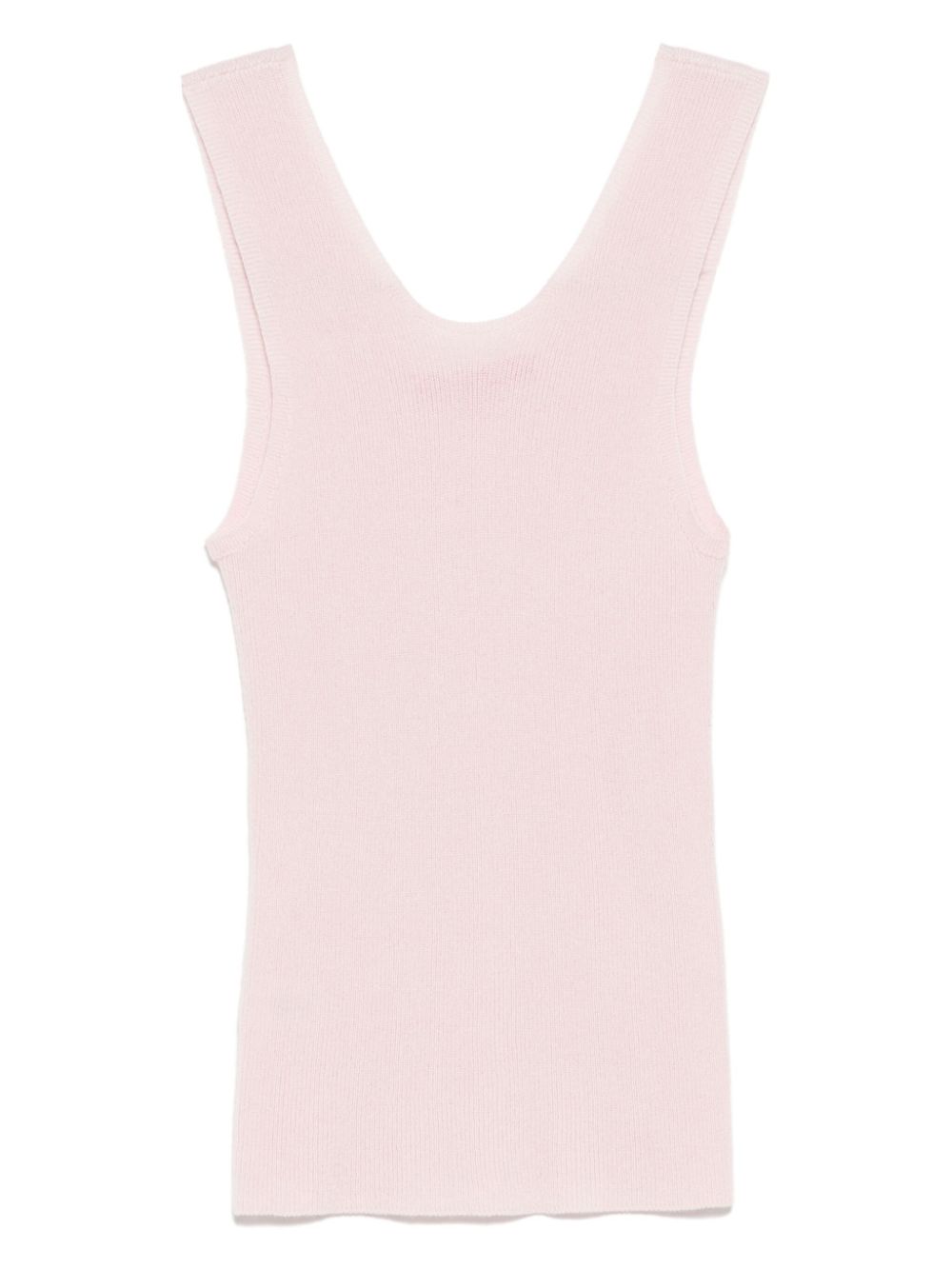 The Elder Statesman Delicash tanktop - Roze