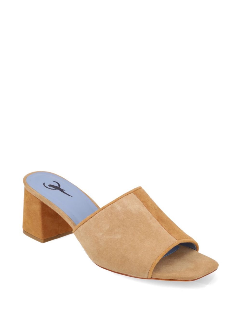 Blue Bird Shoes 70 mm Fragments muiltjes Beige