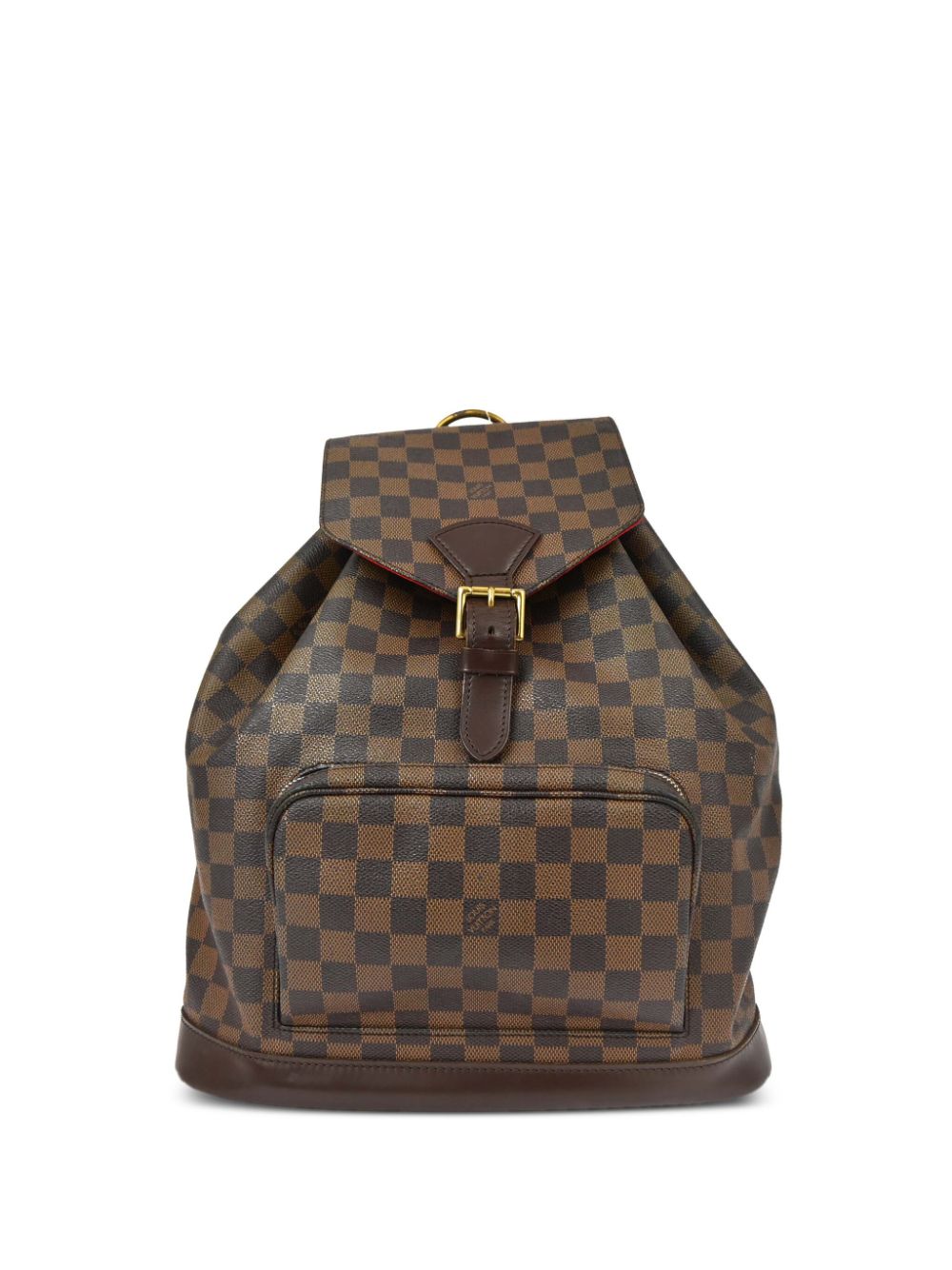 Pre-owned Louis Vuitton 2006 Montsouris Gm Backpack In Brown