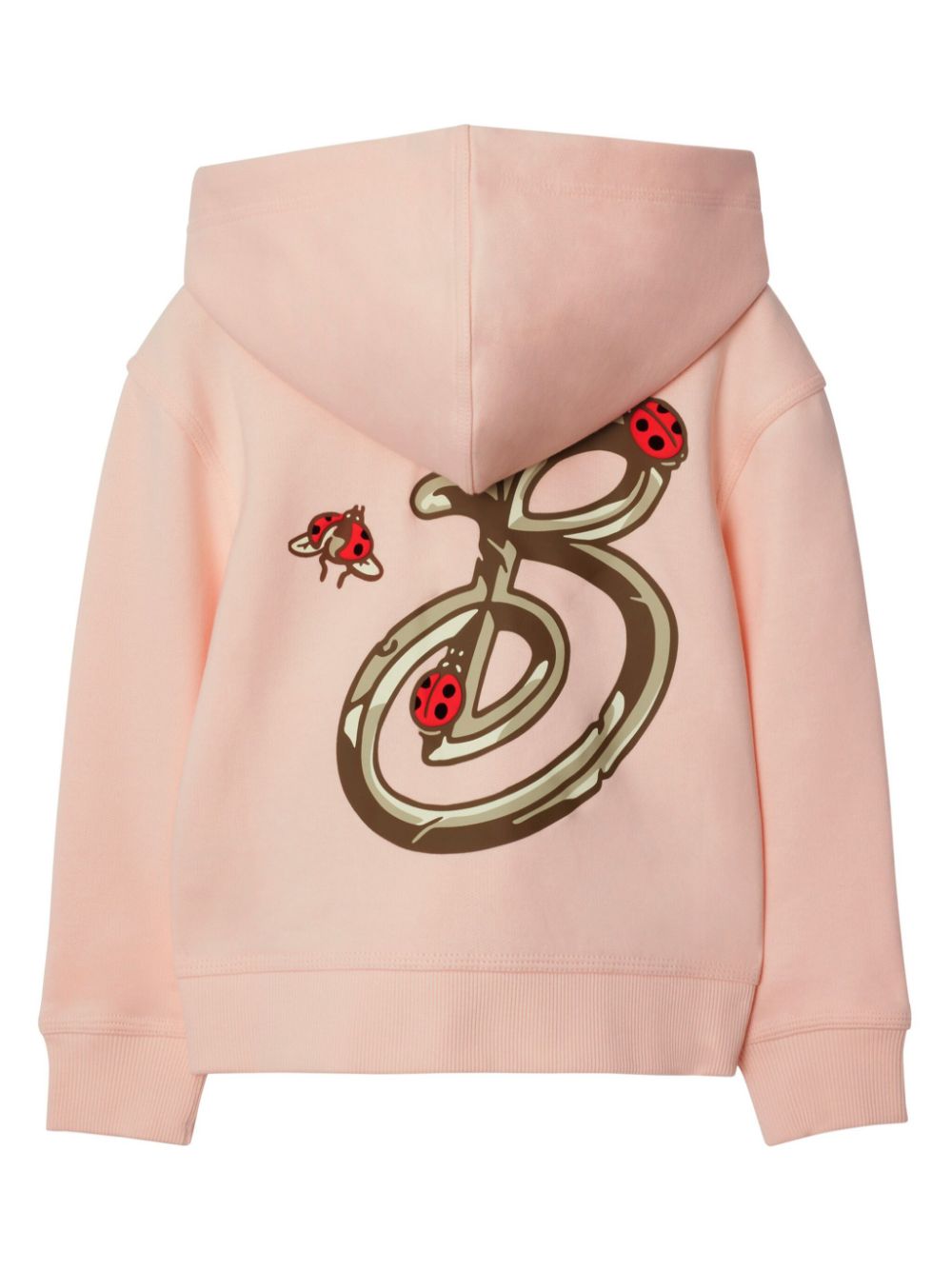 Burberry Kids cotton hoodie - Pink