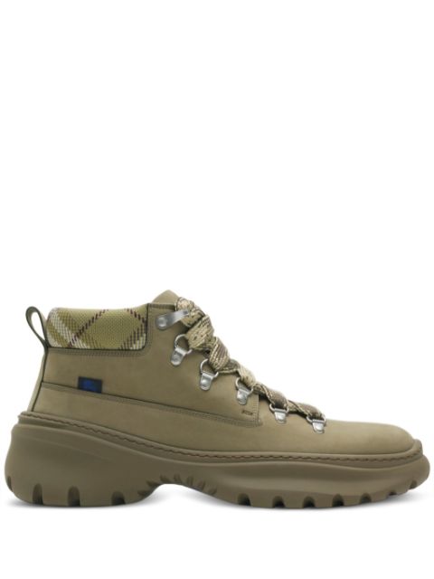 Burberry Nubuck Scoot Hike Boots Men