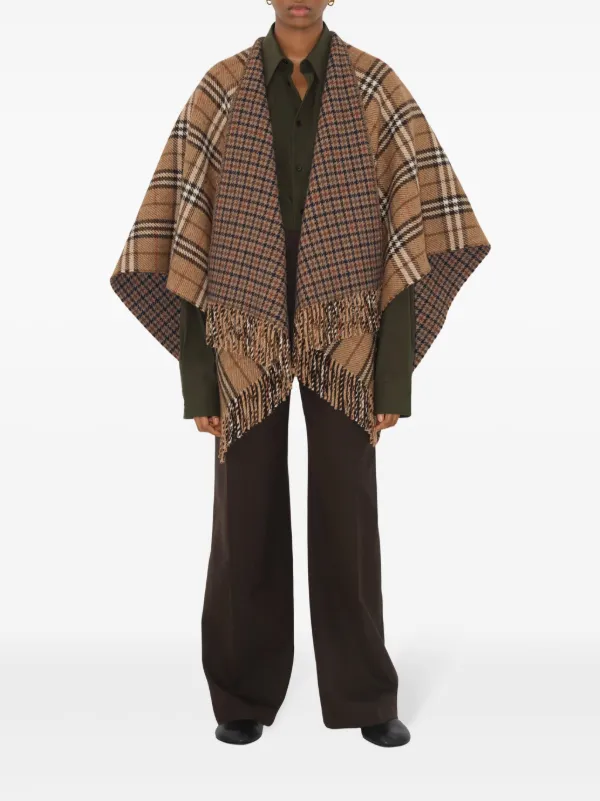 poncho burberry uomo
